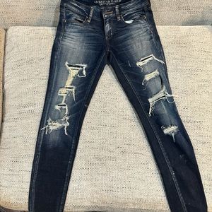 Distressed Skinny Jeans\Jeggings